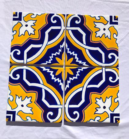 Azulejo design Trivet - 4 pieces